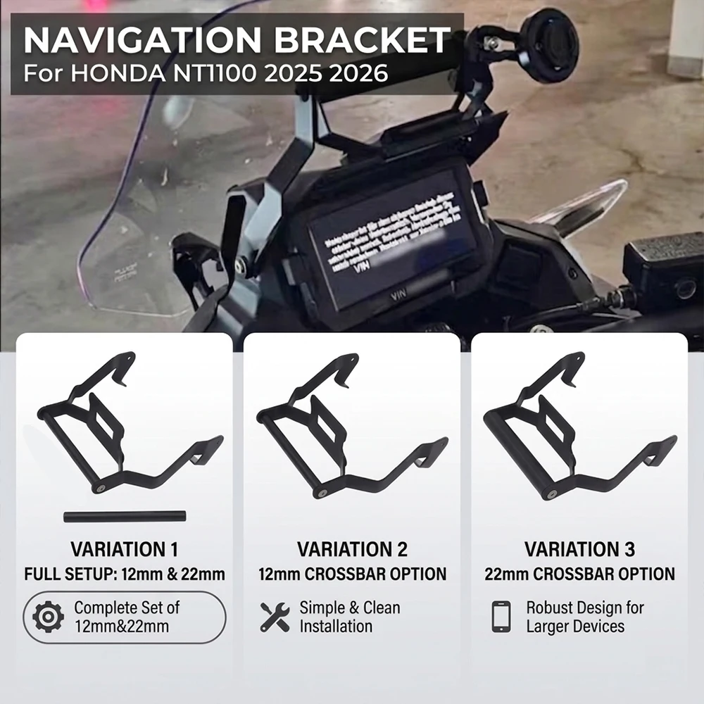 

For HONDA NT1100 2025 2026 Navigation Stand Holder Phone Mobile Phone GPS Plate Bracket Support Holder