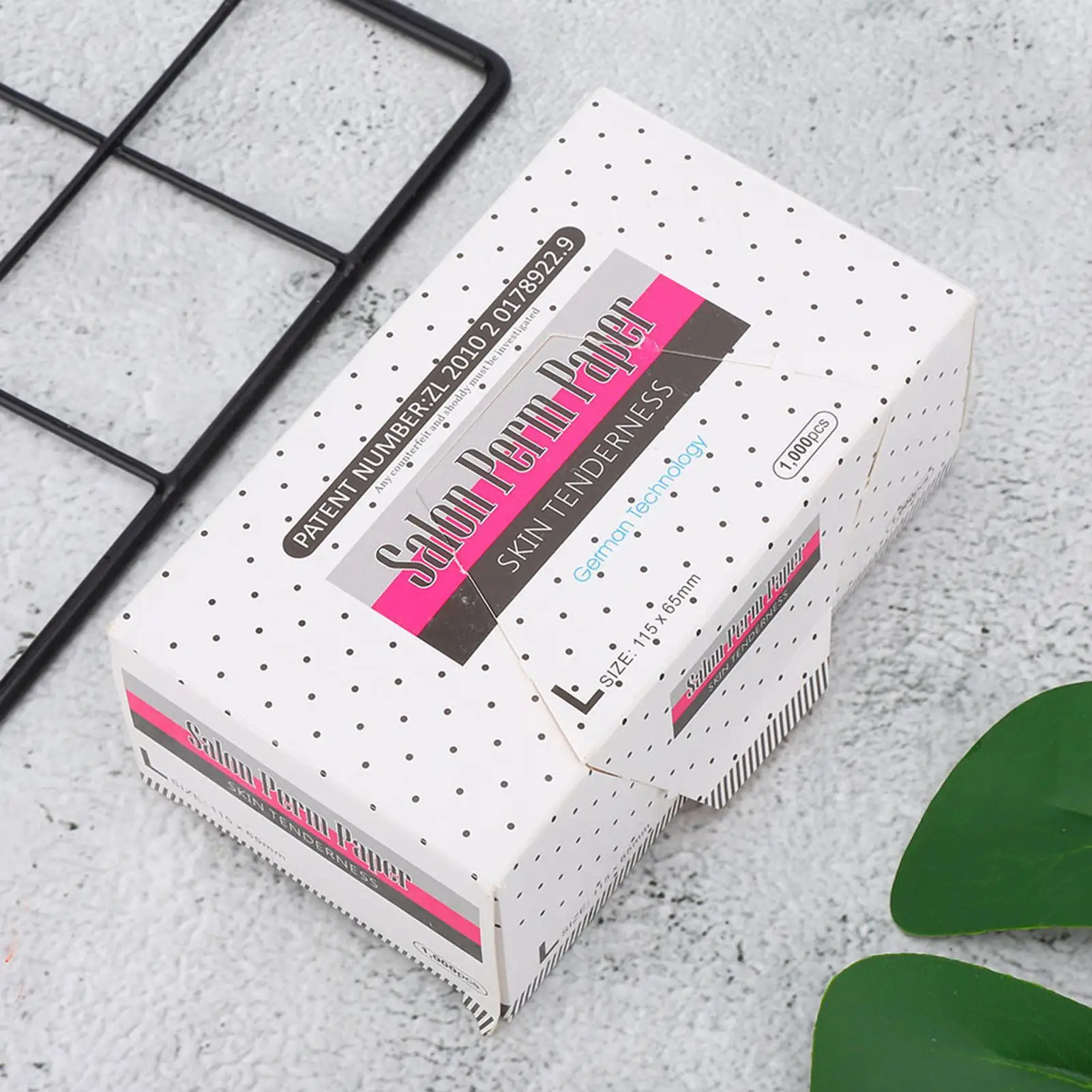 Ultra-Thin Hair Perm Curling Paper - Breathable Barber Styling Tool for Perfect Curls - Mesh Perming Paper