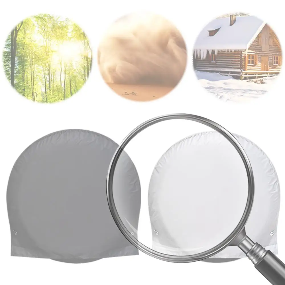 Capa para Pneus de RV Impermeável Protetor de Roda Automotivo Proteção Solar Capa para Pneus para Sol Chuva Neve