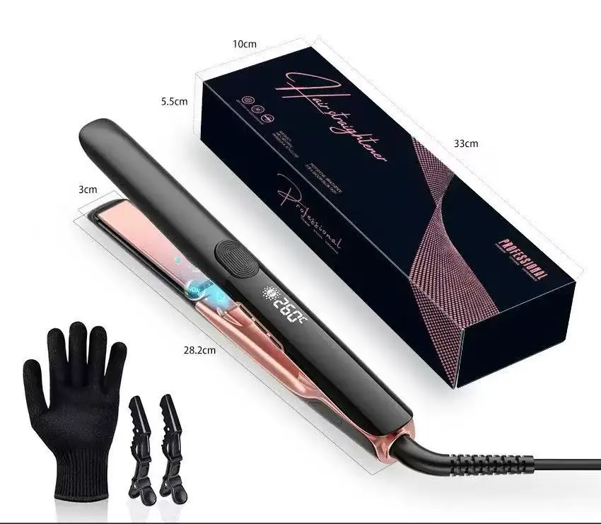 

Hair Straightener 500F Professional Temperature High Keratin Treatment Hair Flat Iron for Frizzy Hair Recovers the Damaged