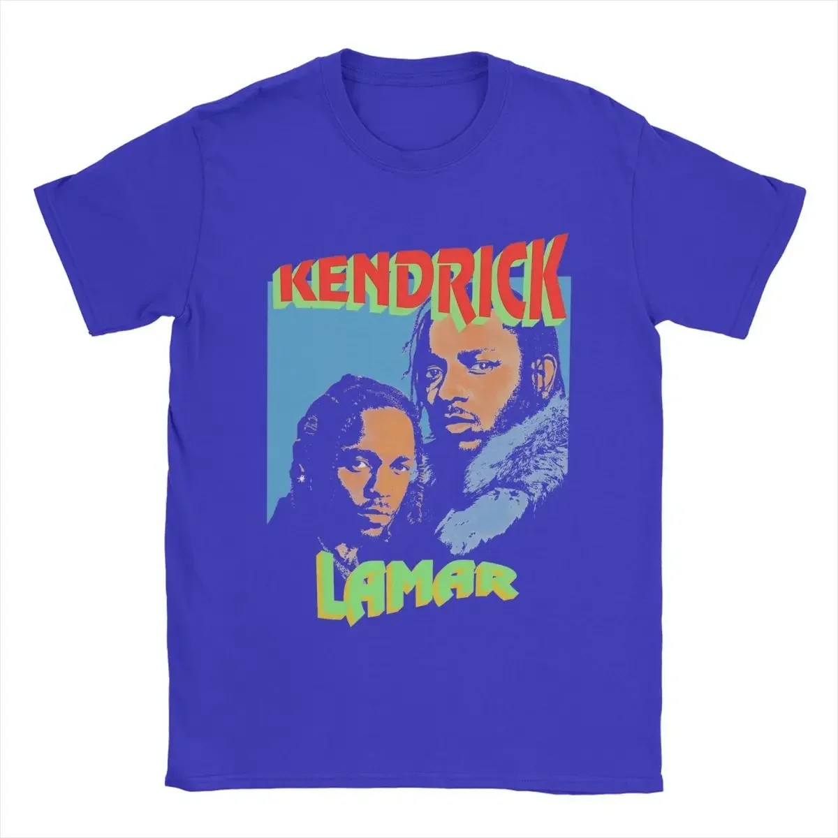 2024ekip boyun Tees kısa kollu giyim klasik Kendrick Lamar 90s T shirt erkek % 100% pamuk Vintage t-shirt  men clothing