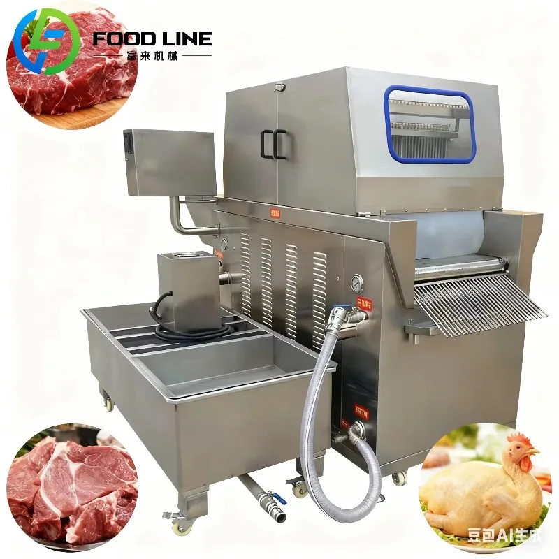 Custom Chicken Saline Injection Machine Electric Meat Injection Syringe To Inject Meat Brine Injection For Meat