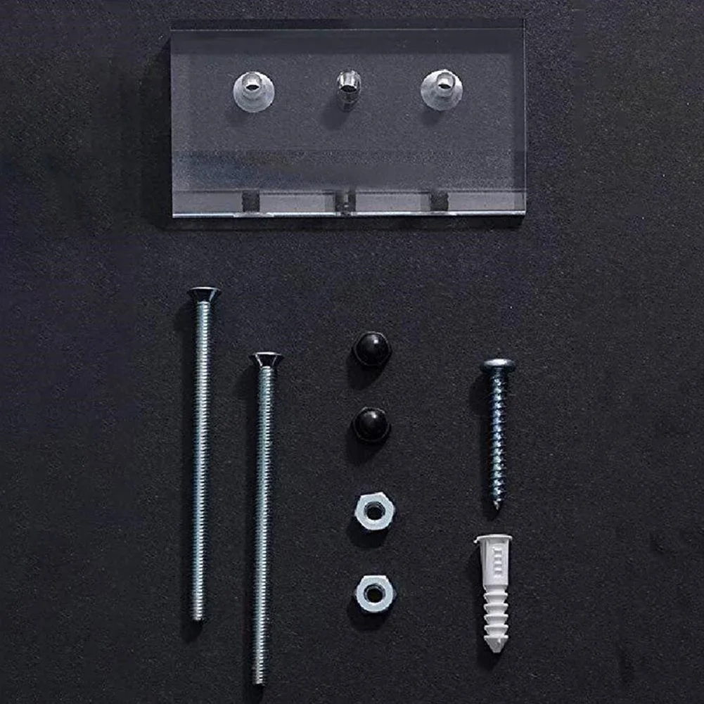 스케이트보드 벽 마운트 롱보드 데크 행어 디스플레이 스탠드, 투명 아크릴, 실내 플로팅, 스케이트보드 보관 거치대 랙