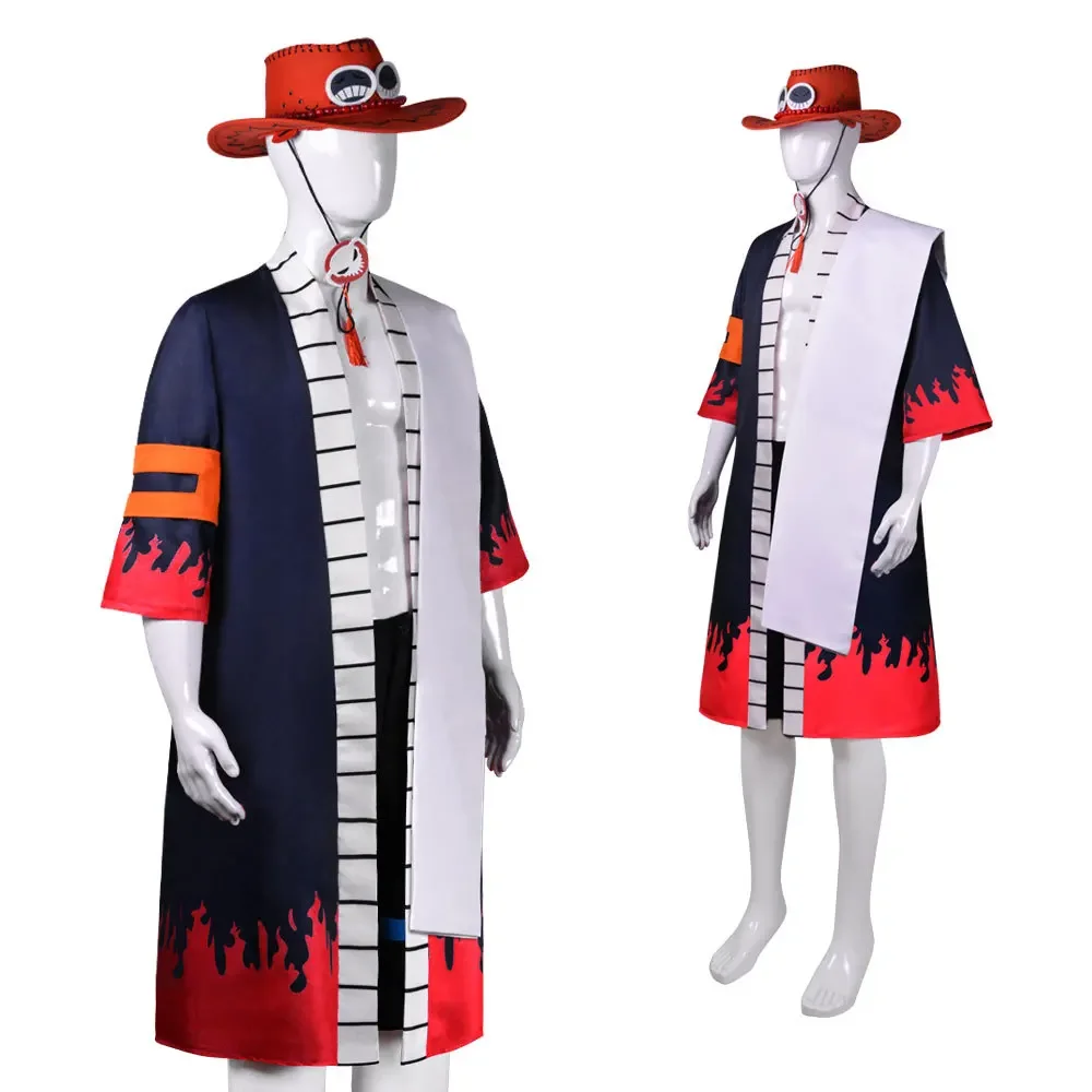 Anime Cosplay Portgas·D· Ace Man Costume