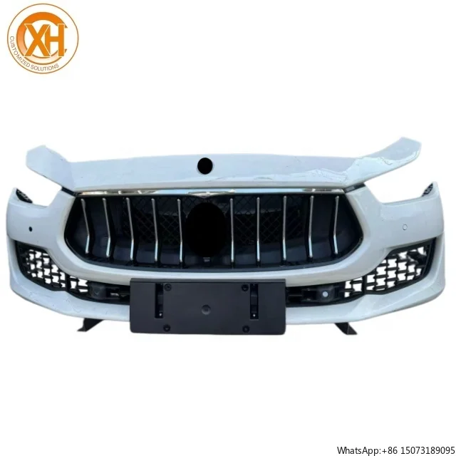 

Suitable for Fits Quattroporte 2013-2023 Front Bumper Headlight Radiator Cooling Fan Hood Fender Spare Part