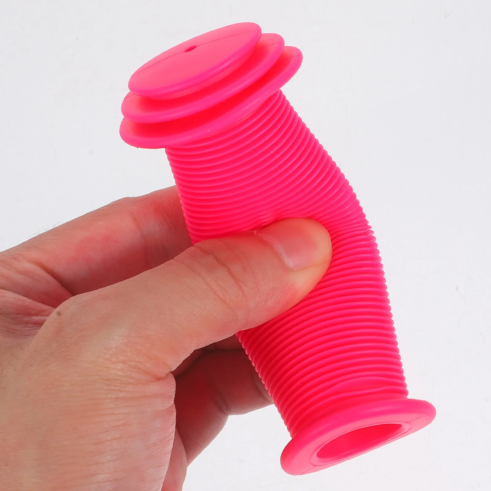 

Rubber Bike H Grips Anti slip Mountain Bike Accessories Red Pair Cycling Grip Replacement bike h protector