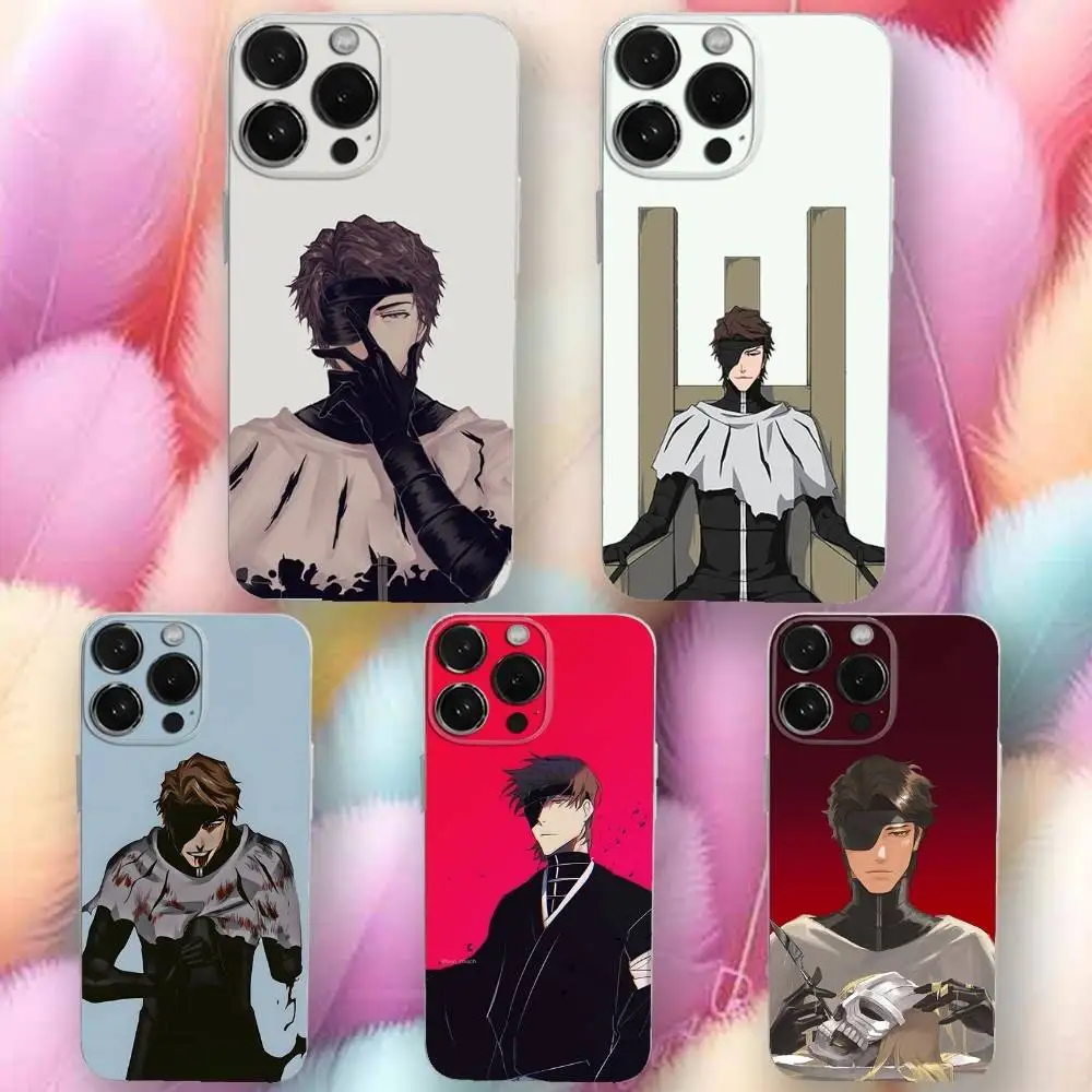 

Anime A-Aizen S-Sousukes Phone Case For iPhone 16,se4,15,14,13,12,11 Plus,Pro,Max,XR,XS,X,Plus,SE,Mini Transparent Soft Cover