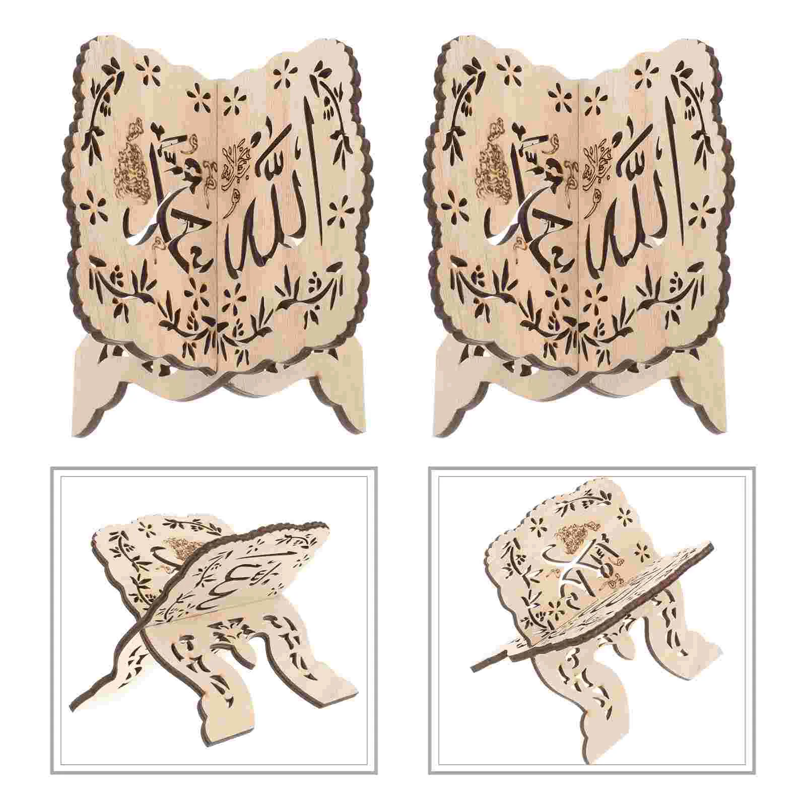 Bible Bookshelf Recipe Stand Holder Cooking Read Wooden Reading Bracket Display Stands Magnetic Bookmark