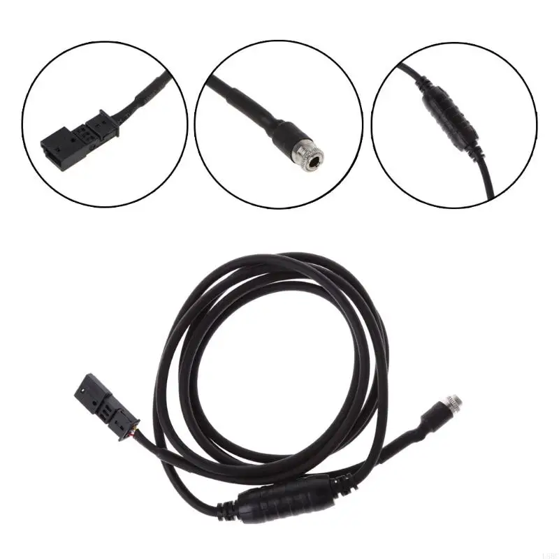 L5BC AUX o Input Adapter Female 3 pin Cable For E39 E53 E46 BM54 16:9