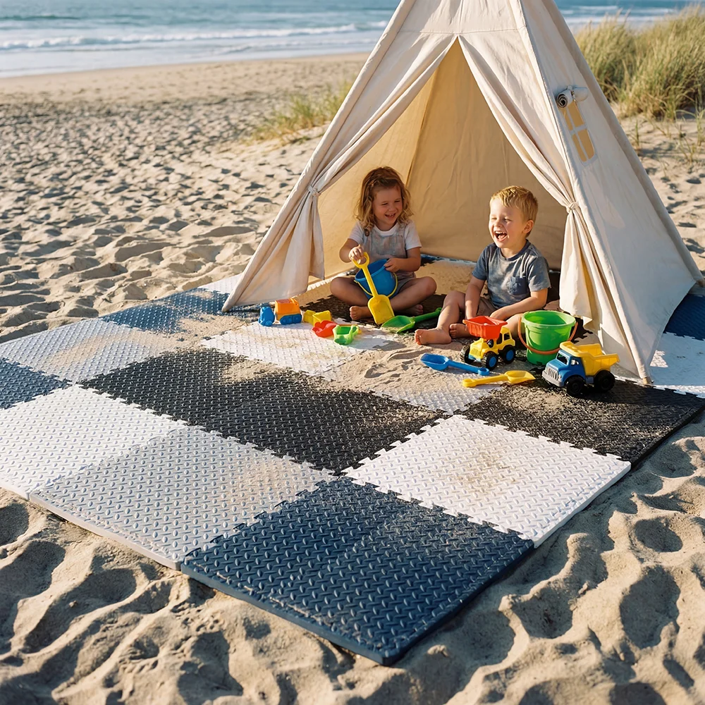 8Pcs/16Pcs 30x30x1cm Baby Puzzle Floor Mat Anti-slip Kids Carpet Bebe Mattress EVA Foam Water Proof Baby Play Mat for Children view 4