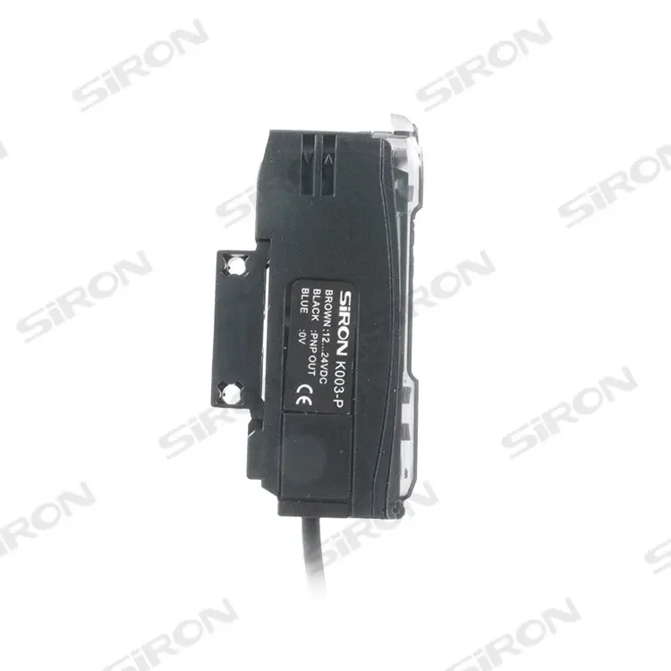 SIRON K003 high-precision digital smart color sensor simple sensitivity adjustment fiber optic sensor optical sensors