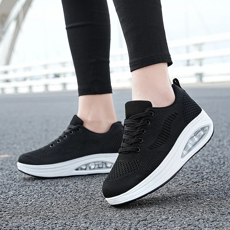 Sneakers Women\'s White Shoes for Women Air Sports Casual Platform Mens Sport Shoe Tenis Masculino Zapatillas Footwear