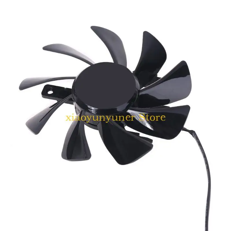 P9JB T129215SU RX 570 470D GPU Kipas Kartu Video Cooler untuk Radeon ITX Graphics Cooling System Replacement