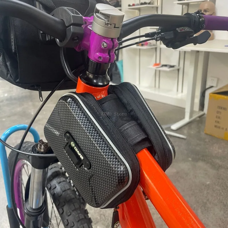 

MTB Bike Frame Packages Side Bag Quick-release Hard-shell Handlebar and Front Beam Bag Saddle Tail Bag Cycling Equipment Parts