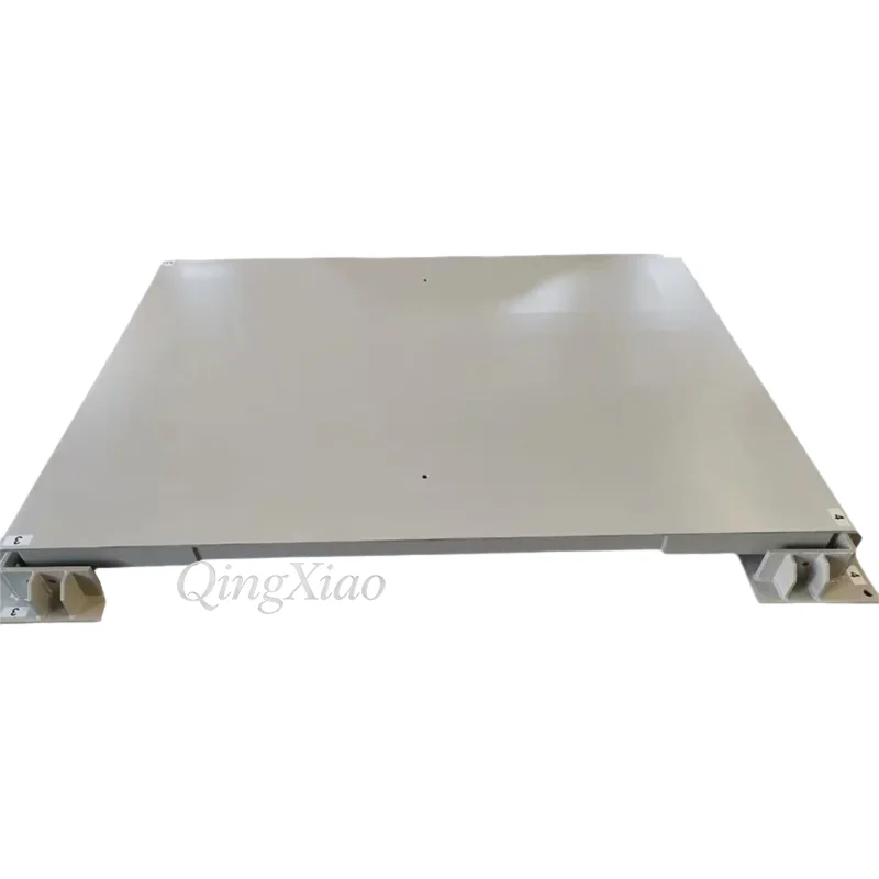 1-3T Heavy Duty Electronic Floor Scale 8mm Thick Panel Reinforced U Beam Platform Scale High Precision Accurate Weighing