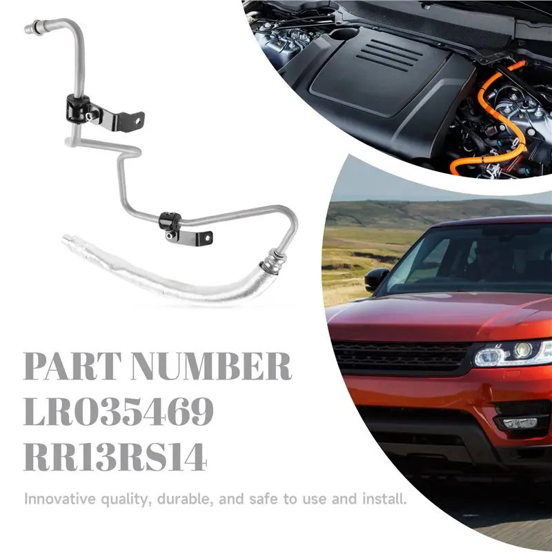 DT13-LR035469 Power Steering Pump Oil Pipe Line For Land Rover Discovery 4 Freelander 2 Range Rover L405 L494 2013-2022 RR13RS14
