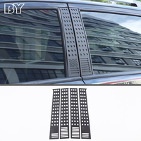 Aluminum Alloy Car Window Center Pillar Protective Decoration Cover For Ford Ranger Wildtrak T7 T8 2015-21 Exterior Accessories