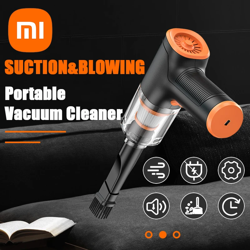 Xiaomi Wireless Automobile Vacuum Cleaner 100W Strong Suction Portable Robot Cleaner Handheld Dust Collector Domestic Appliance