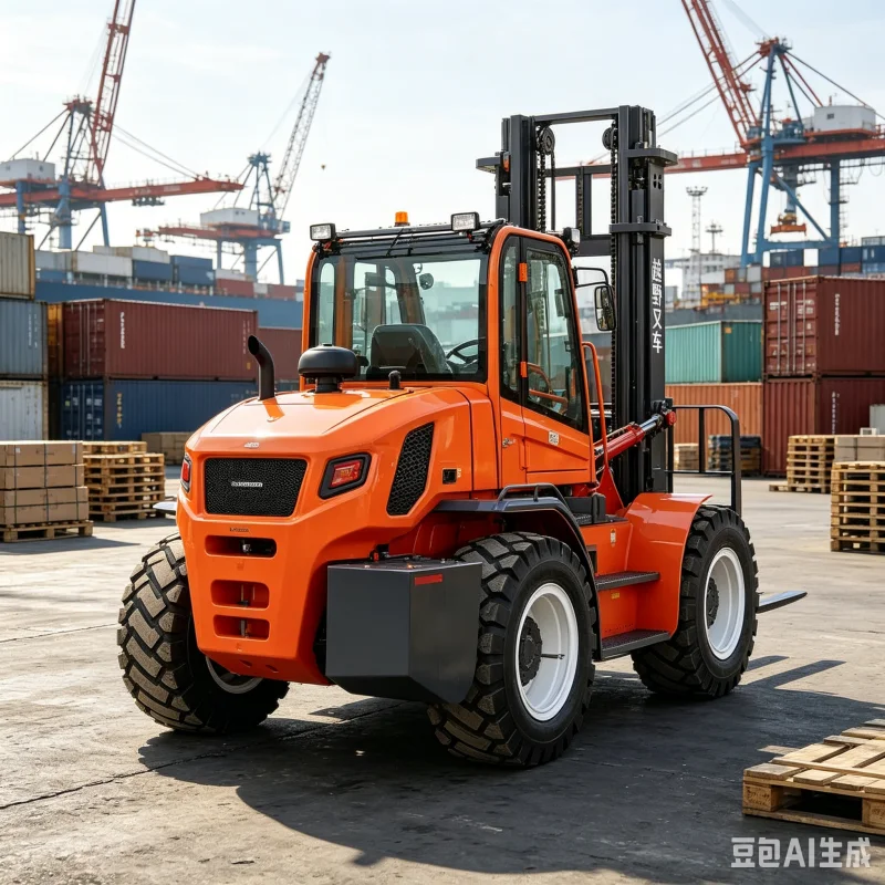Forklift Listrik Off Road Berk - Farming Africa ulasan dan harga