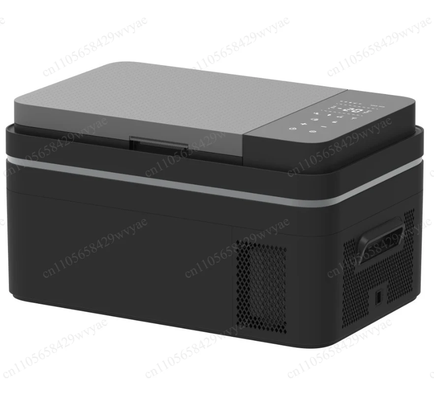 F005A-25 25L Portable Car Refrigerator, Dual Use Cooling Freezer for Outdoor & Solar Power Supply