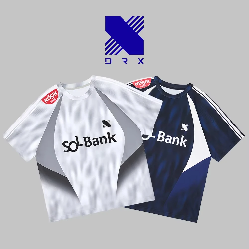 DRX 2025 قمصان الرياضات الإلكترونية زي النادي جامعة الأساطير لعبة التدريب الزي الرسمي LOL المحملة الرجال القمم الرياضية المتضخم تي شيرت