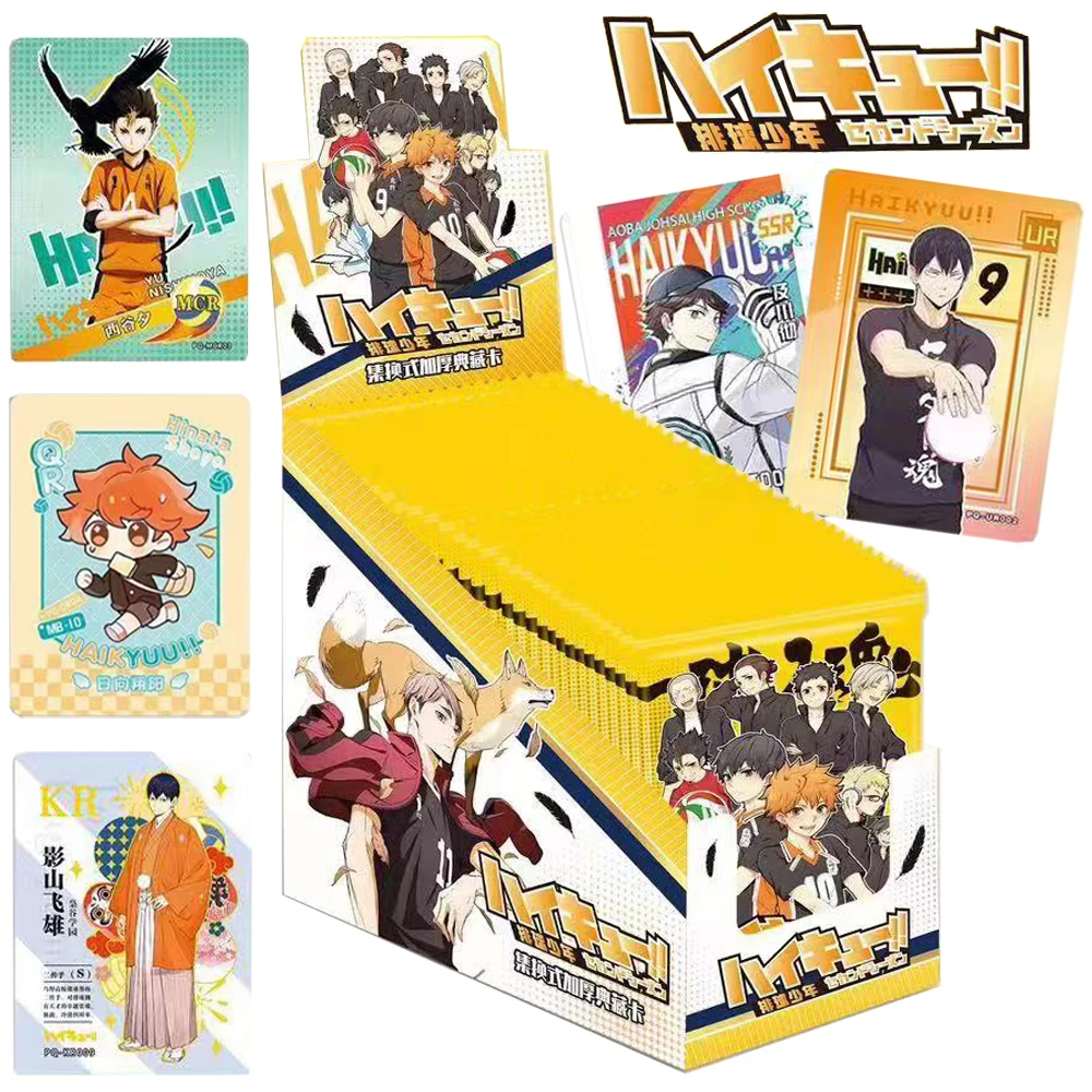 

Genuine Haikyuu!! Card for Children Competitive Anime Daichi Sawamura Sugawara Koushi Limited Game Collection Card Table Gifts