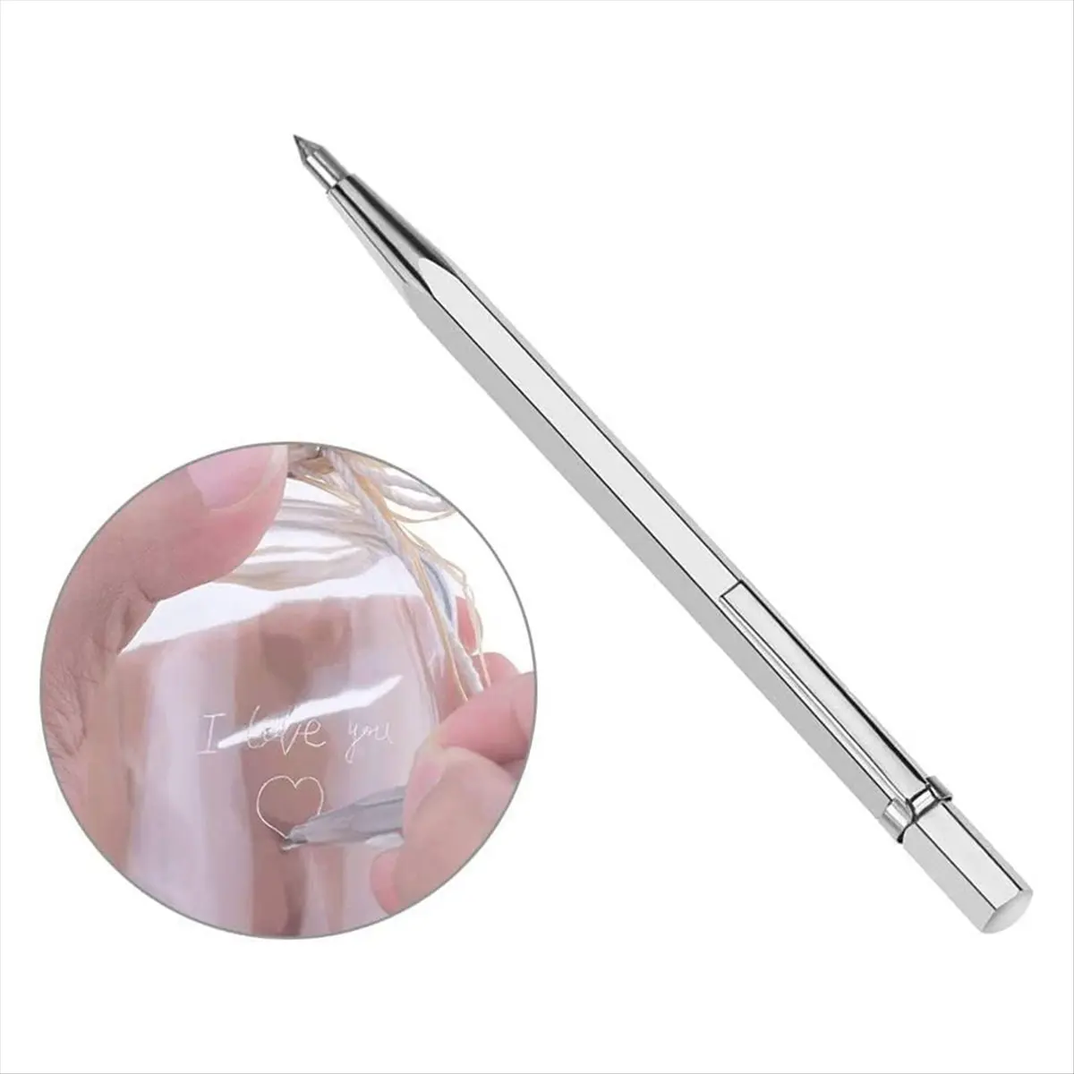 (N21R] Glass Cutting Tool Kit Includes Blue Oil Feed Glass Cutter with 3 Extra Replacement Head(6mm-12mm,12mm-20mm)