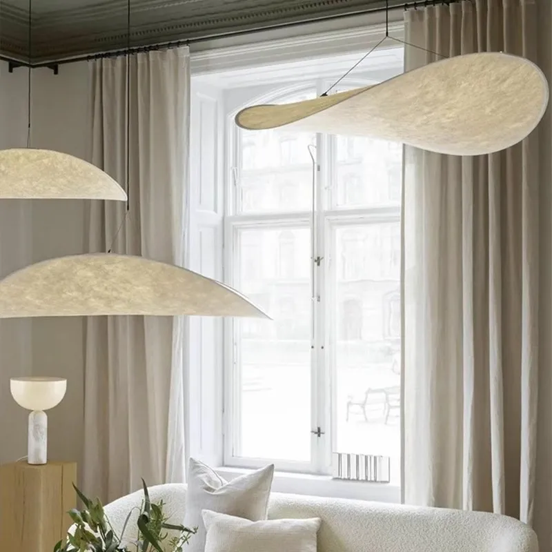 الدنماركية مصمم اليابانية وابي الرياح رقائق البطاطس الحرير غرفة الطعام الثريا الشمال الفن B & B غرفة المعيشة غرفة نوم الخفيفة #2