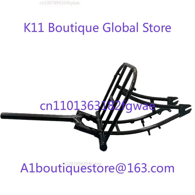 Chromium Molybdenum Steel Open Shelf Front Fork Upgraded Pipe Material Thickened 28.6 Ports Suitable for 700C Frame