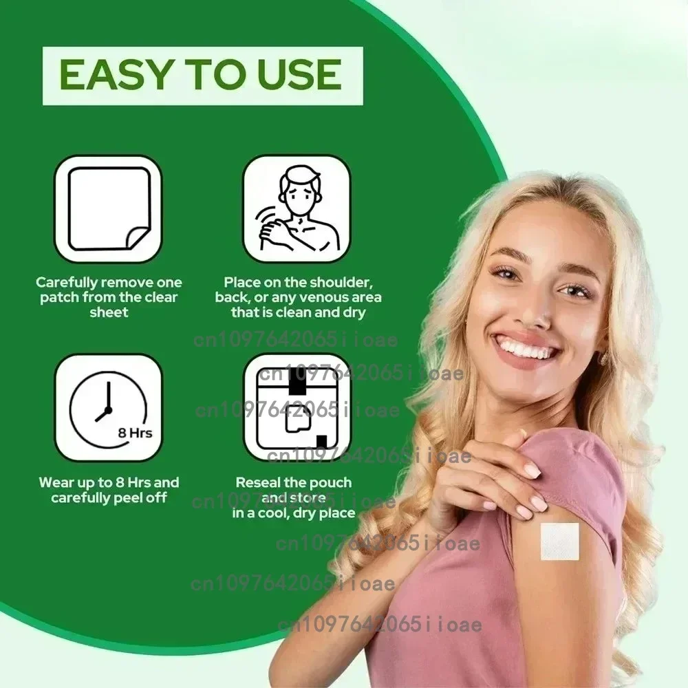Womens Maca Root Transdermal Patches Support Energy, Hormone Balance Made Specalty for Butt/hips 30 Patches