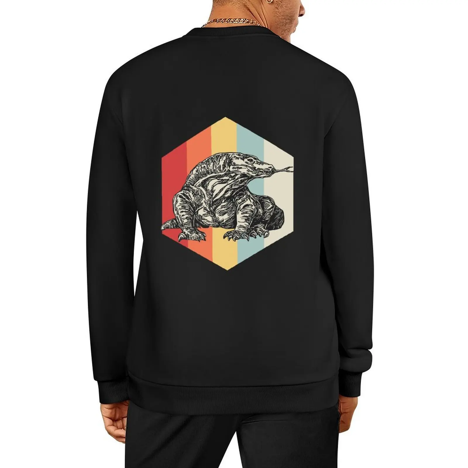 

Komodo Dragon Pullover blouse tracksuit fashion men japanese style hoody