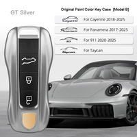 For Porsche Cayenne 9ya 9yb Panamera 971 911 Targe Taycan Macan 95b Cayman 718 Boxster 2014-2025 Car Remote Smart Key Case Cover