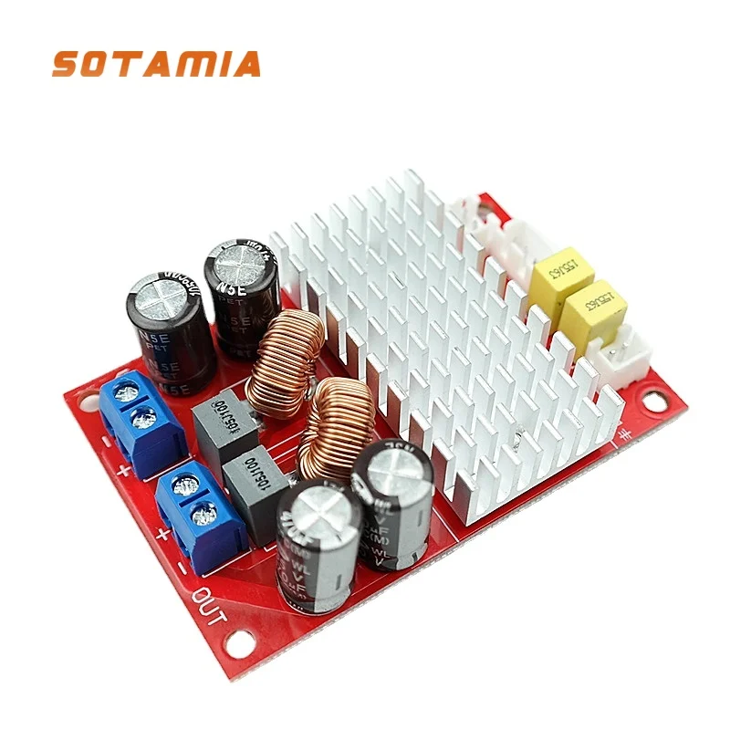 

SOTAMIA 130 Вт моно усилитель мощности CS8683 высокая мощность цифровой аудио усилитель плата DIY звуковой динамик мини усилитель постоянного тока 5 В-34 В