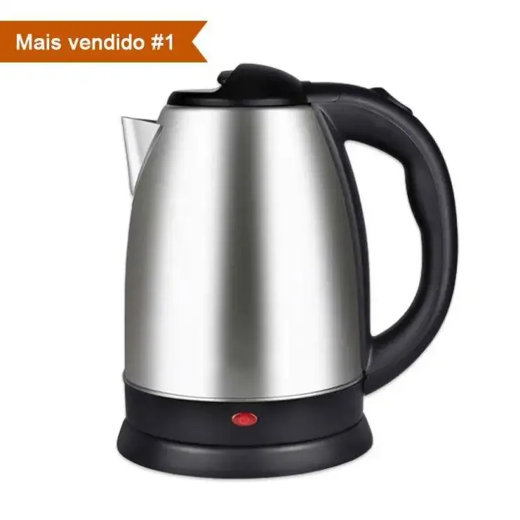 AilesTecca Electric Kettle 2L Water Kettle New Design 2.0L 360 Degree Rotational Base Stainless Steel Electric Water Kettle