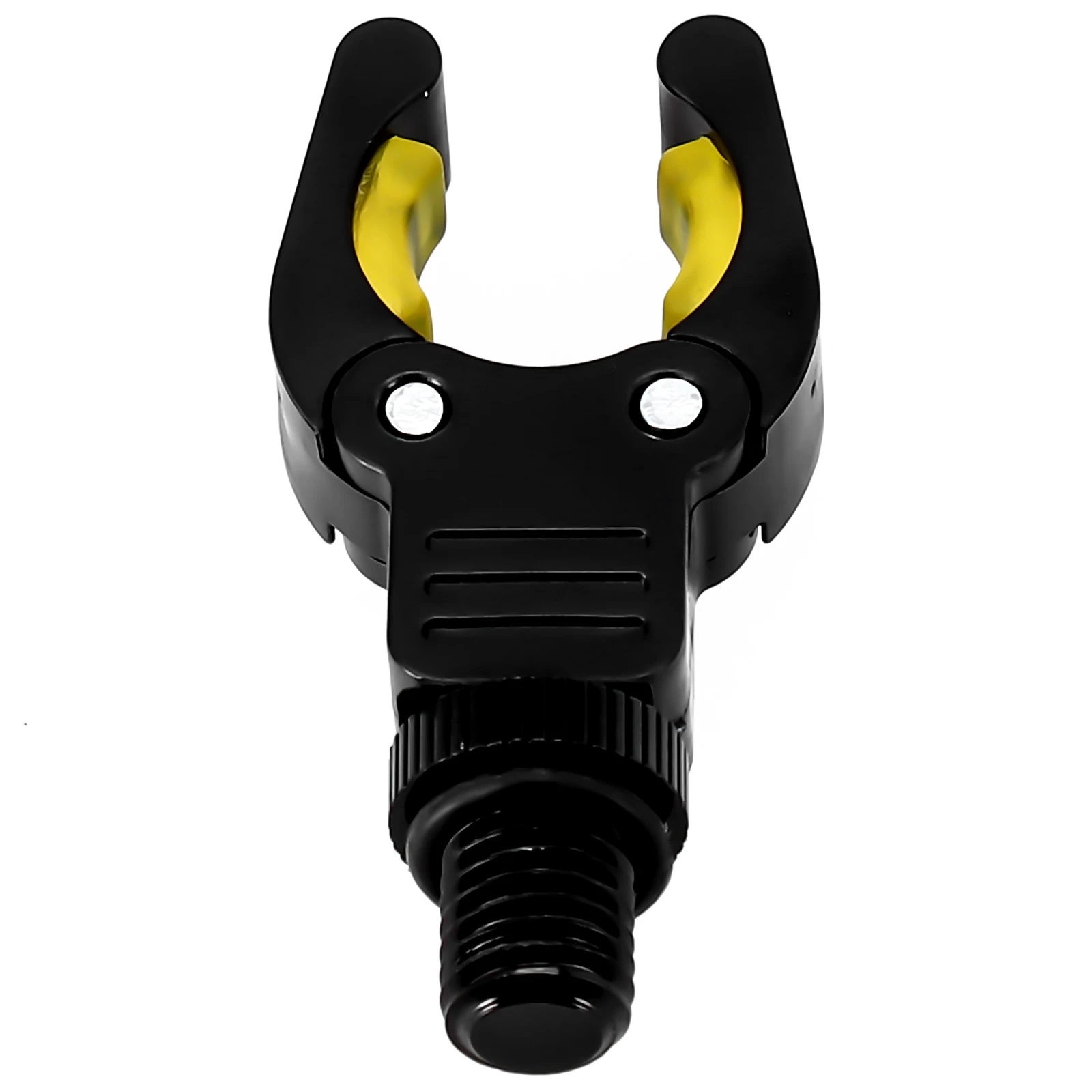 1pcs Fishing Rod Rest Head Carp Fishing Tackle Rod Holder Butt Rests Head Pole Gripper 3/8 Thread Fishing Accessories 5.5x2cm