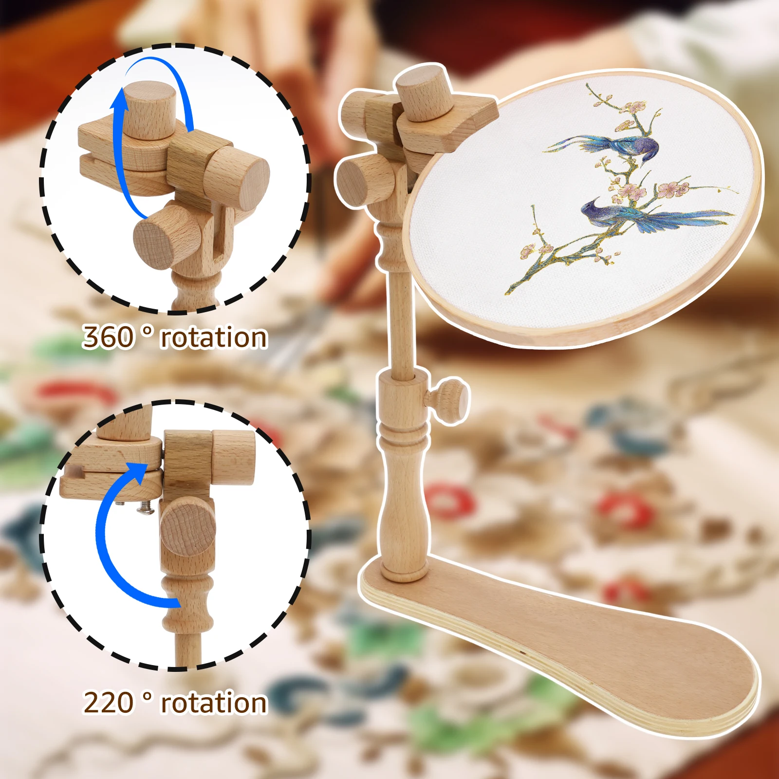 Nakış Çemberleri Standı Ayarla - Embroidery Hoop Square incelemesi ve fiyatı
