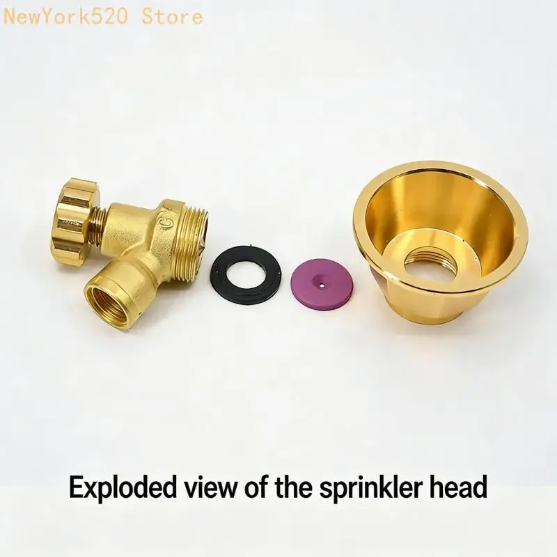 High Pressure Adjustable Garden Sprayer Nozzle Water Hose Nozzle Heavy Duty Hose Attachment for Plant Watering Seedlings N84C