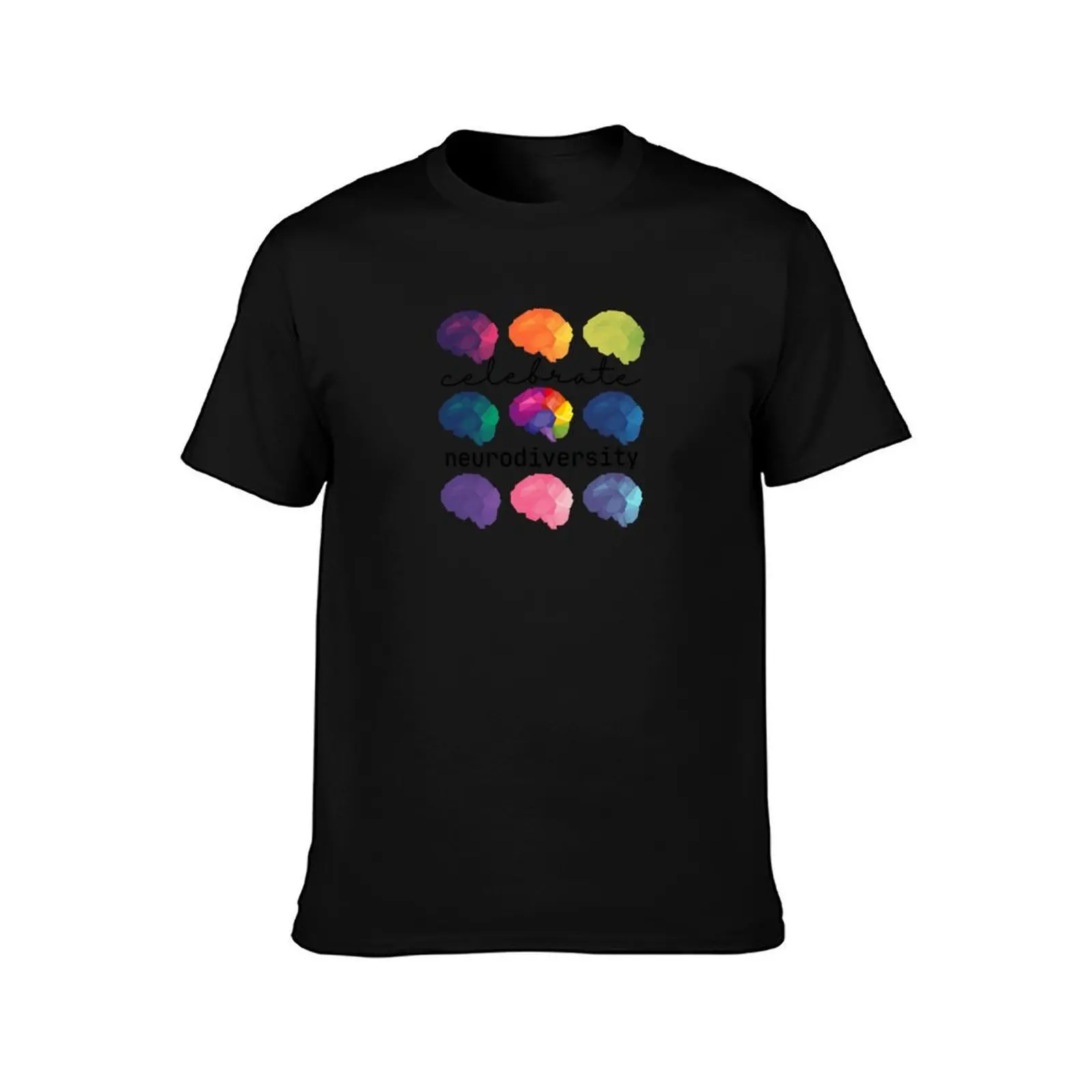 celebrate neurodiversity T-Shirt Sweat Resistant Workout Tee Shirt T-Shirt