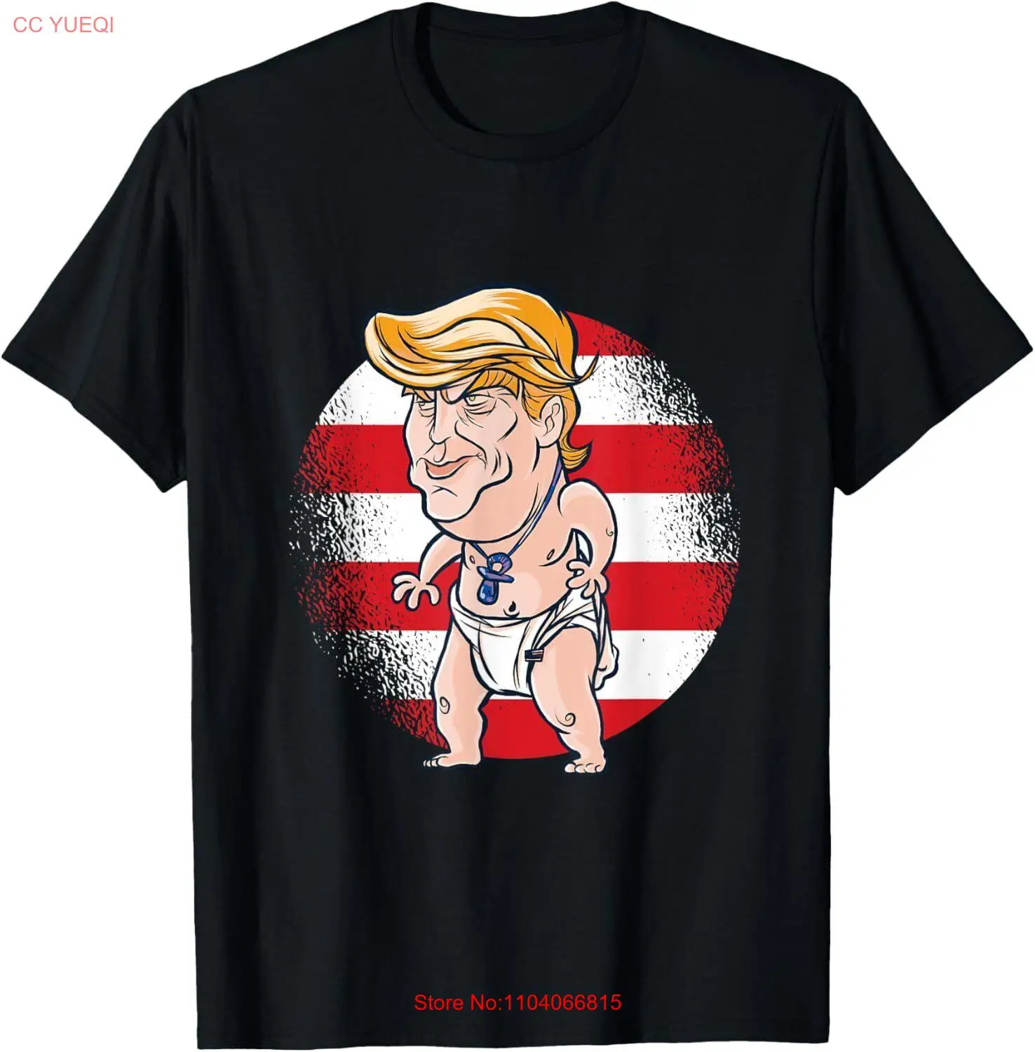 Donald Trump Crybaby T-Shirt Small, Black