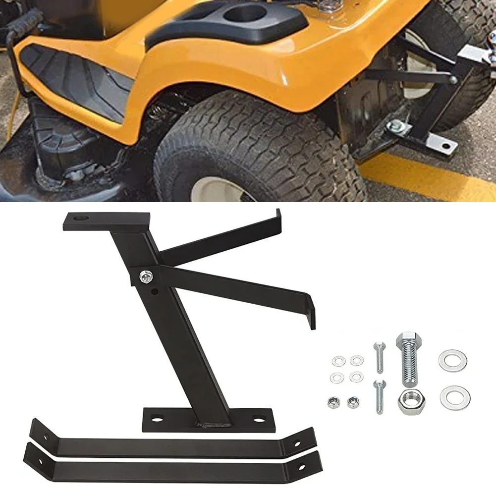 Reliable Trailer Hitch for Garden Tractor For Lawn Mower Made of Solid Iron Compatible with Most For Lawn Mowers