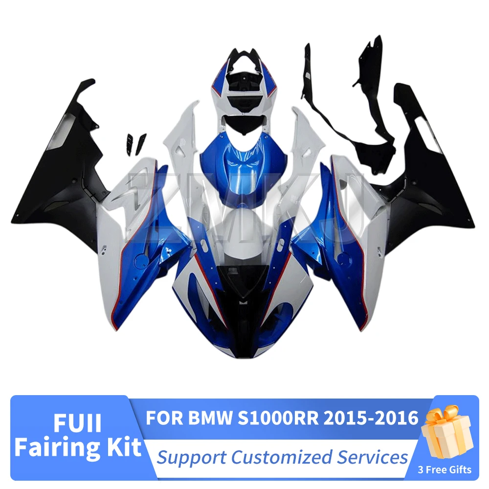 Kit Carene Moto per BMW S1000-RR S1000RR 2015-2016, Set Decorativo in Plastica, Protezione e Accessori
