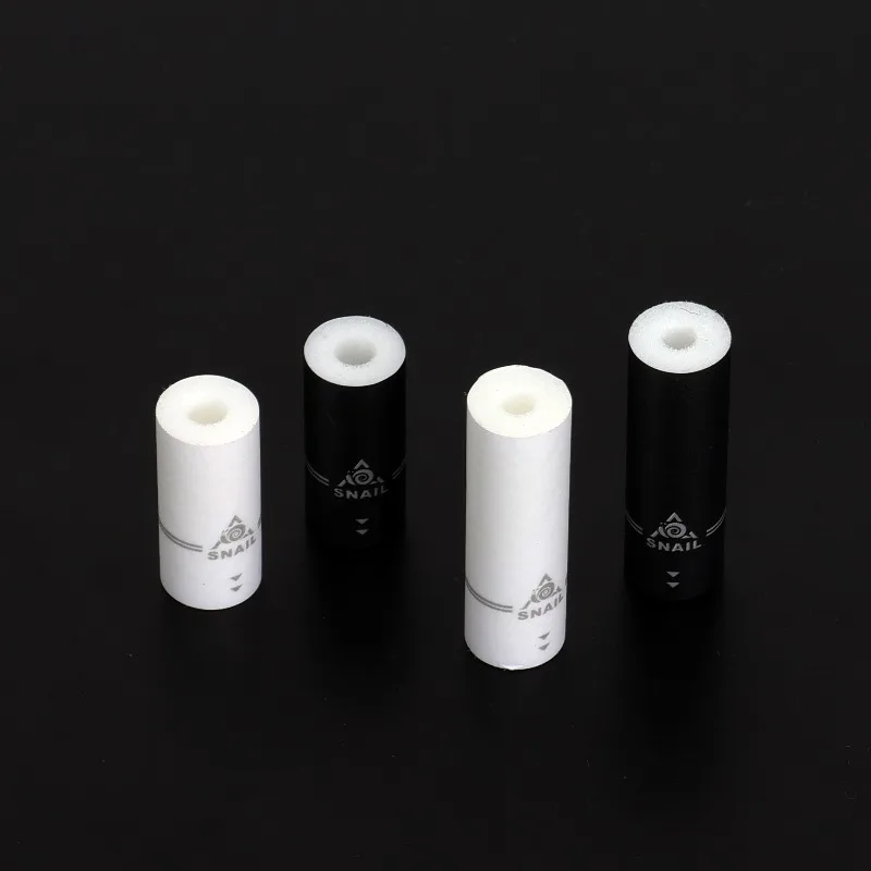 20 pièces YFTK escargot coton matériel jetable 510 embouts d'égouttement blanc noir longue pointe d'égouttement courte pour RDA RTA RDTA Vape réservoir atomiseur