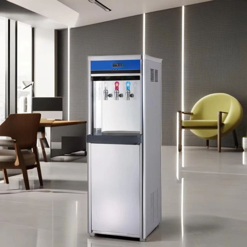 Hot and cold water distributor, automatically turn off the power when overheating or leakage