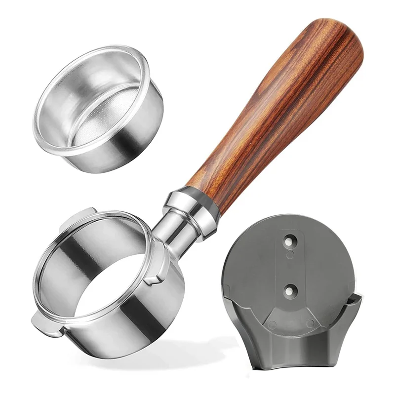 A01V-54Mm فلتر القهوة بدون قاع يناسب ماكينة الإسبريسو BES870XL 870BSXL 878BSS 880BSS 840XL متين وسهل التركيب وسهل الاستخدام