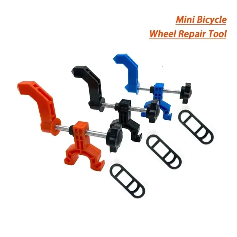 Rrskit Mini Bicycle Wheel Truing Stand Bike Rims Adjustment Tools MTB Bike Wheel Maintenance Tools Cycling Accessories