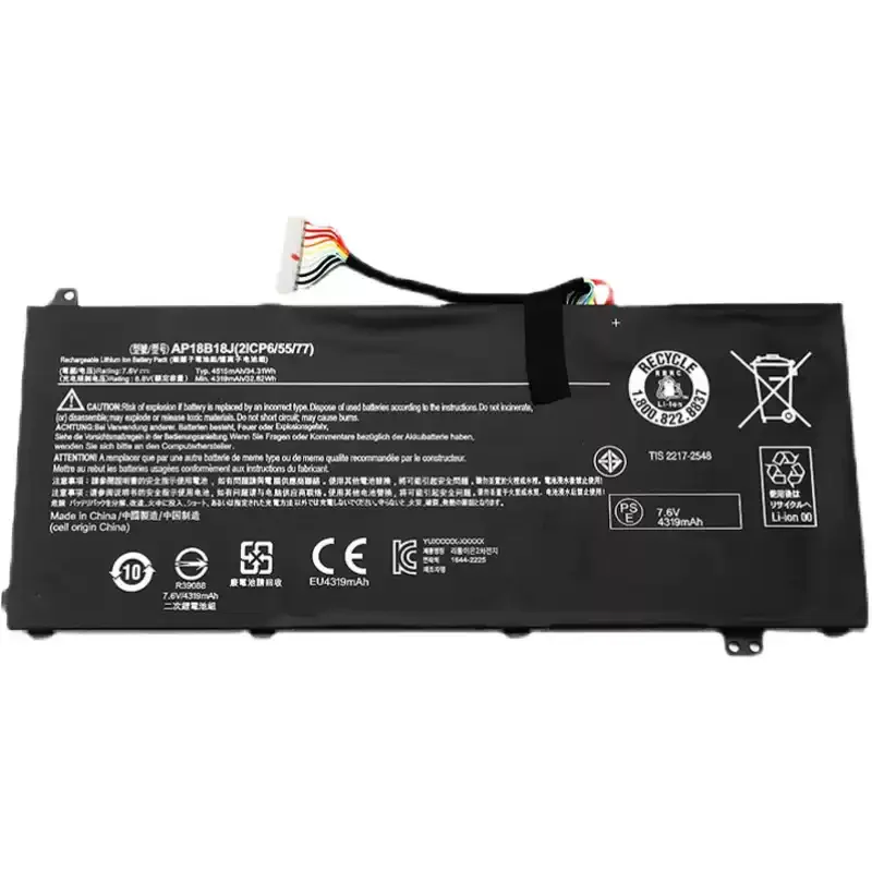 for  A314-32 AP18B18J 4500mAh