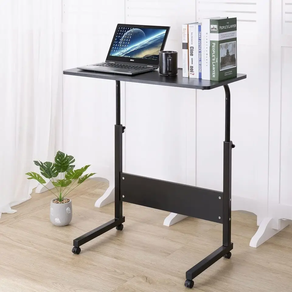 Adjustable Laptop Table Stand Movable Bedside Computer Laptop Desk Sofa Bed