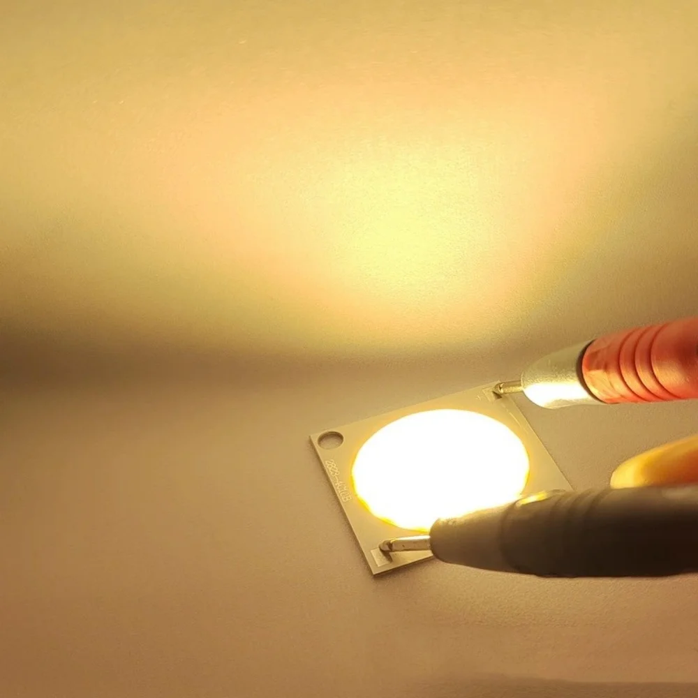 

28x28mm LED COB Chip on Board Lighting Source DC12V 20W for DIY Outdoor/Indoor Downlight Bulb Rail Lighting Ceiling Lamp