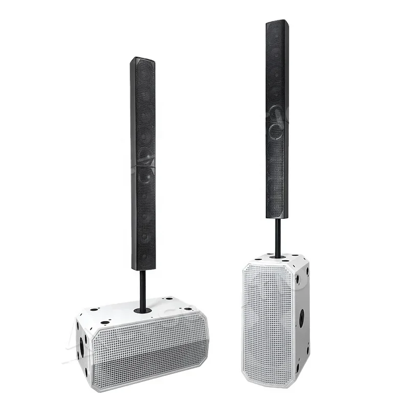 Full Range Column Speaker 4-Inch And 10-Inch Subwoofer Speaker Match For Conference And Live Performance
