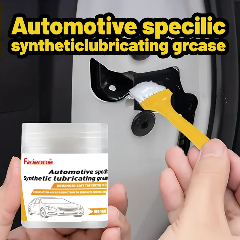 Car Door Hinge Lubricant Grease, Multipurpose Synthetic Lubricant For Car Sunroof, Window Tracks, Bicycle Chains, Locks